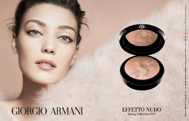 giorgio armani beauty ad campaign advertising spring summer 2014