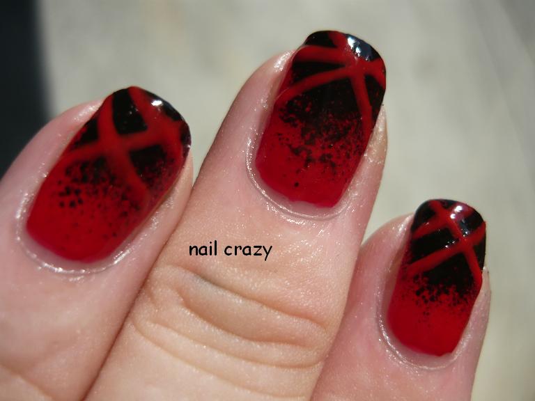 ch nail 1 with chanel black satin 2