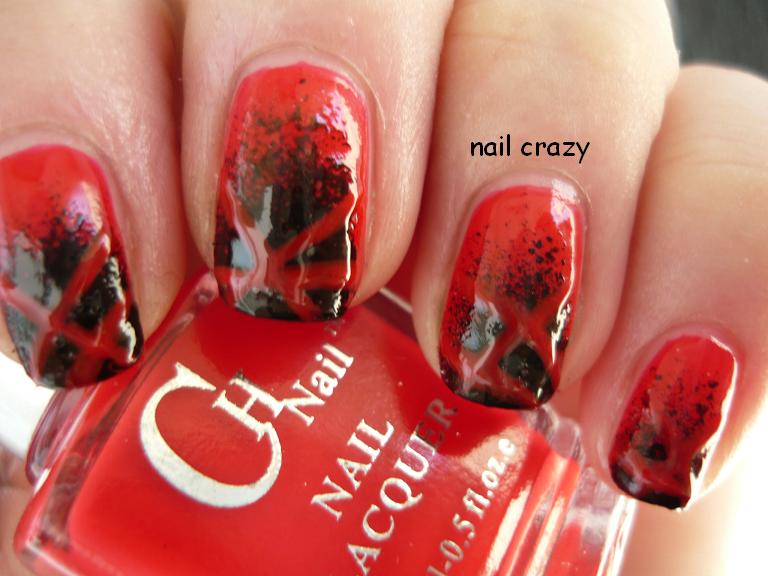 ch nail 1 with chanel black satin 3