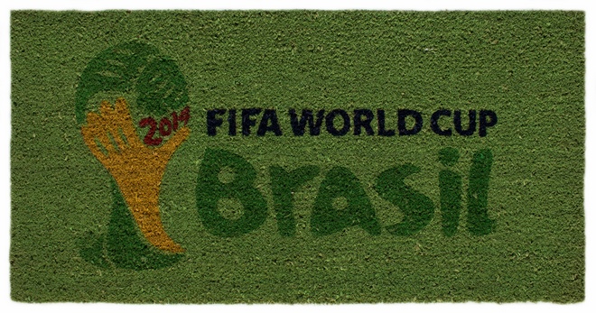 Lesnina otirac BRAZIL WORLD CUP 45x91 cm 100 kokos 5990 kn