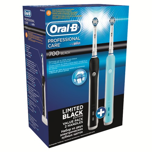 Set 6 Oral-B Professional Care DUO PACK Blue  Black - Copy