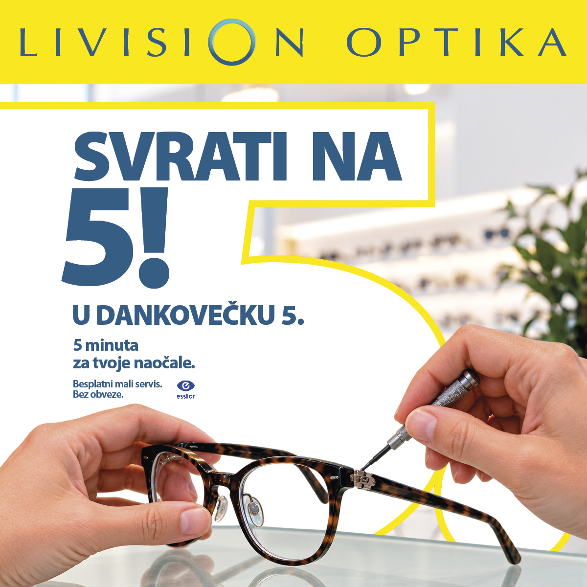 GLASSES RESET # Klize, stišću ili stoje ukrivo? Vrijeme je za mali servis omiljenih naočala