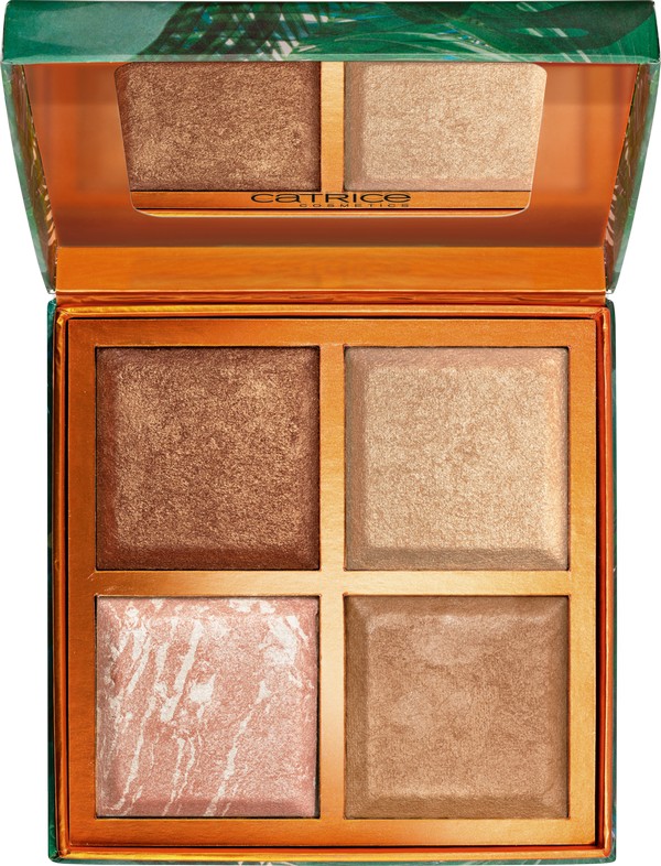 4059729328939 Catrice Bronze Away To Baked Bronzing Highlighting Palette C01 Image Front View Full Open png