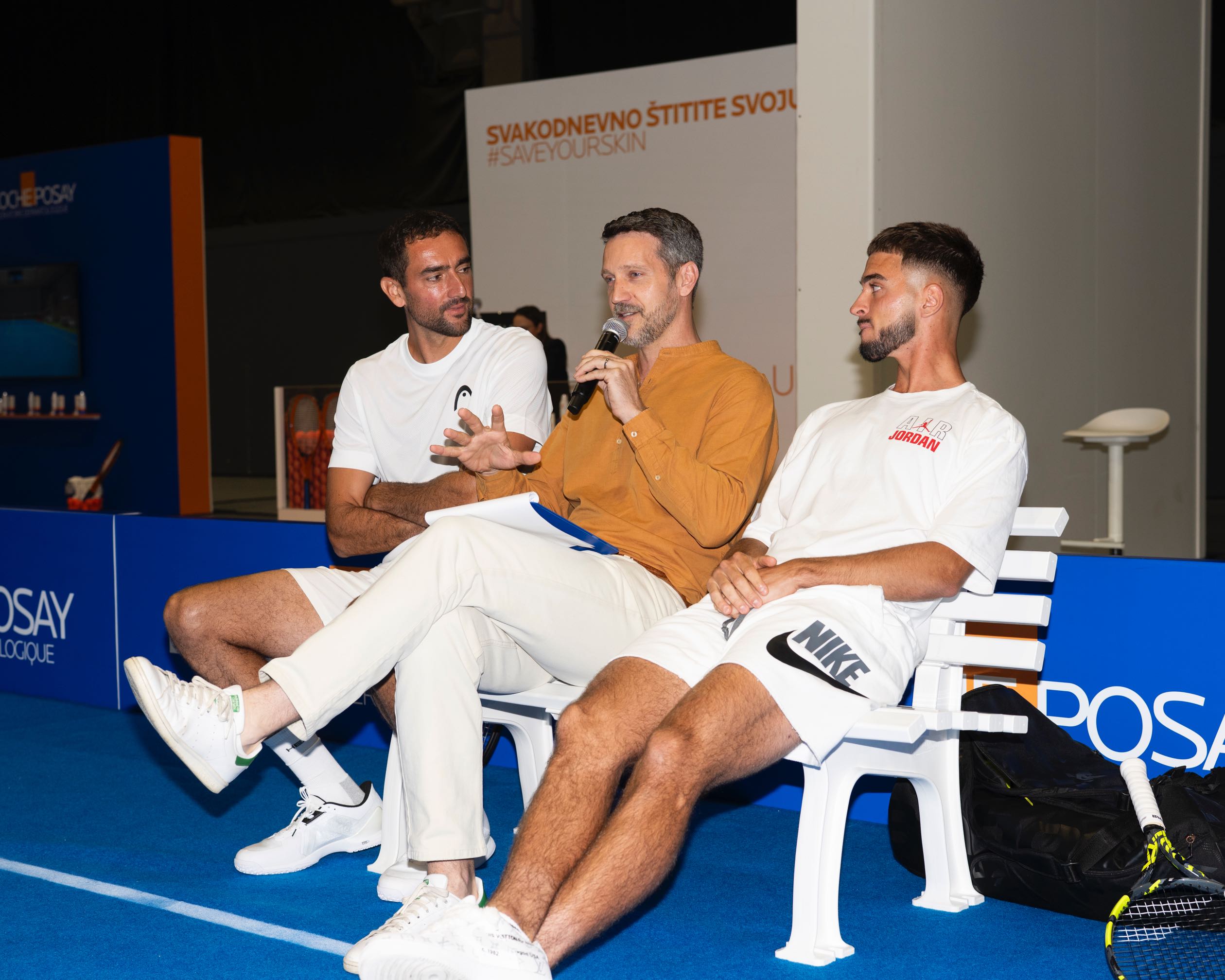 Marin Čilić Ivan Vukušić Dino Prižmić 2