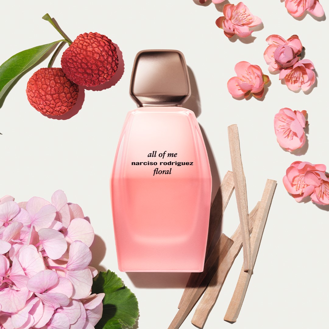 AOM EDP FLORAL 2025 INGREDIENT VISUAL LYCHEE GERANIUM PLUM FLOWER GUAIAC WOOD CMYK 1080x1080px 300dpi