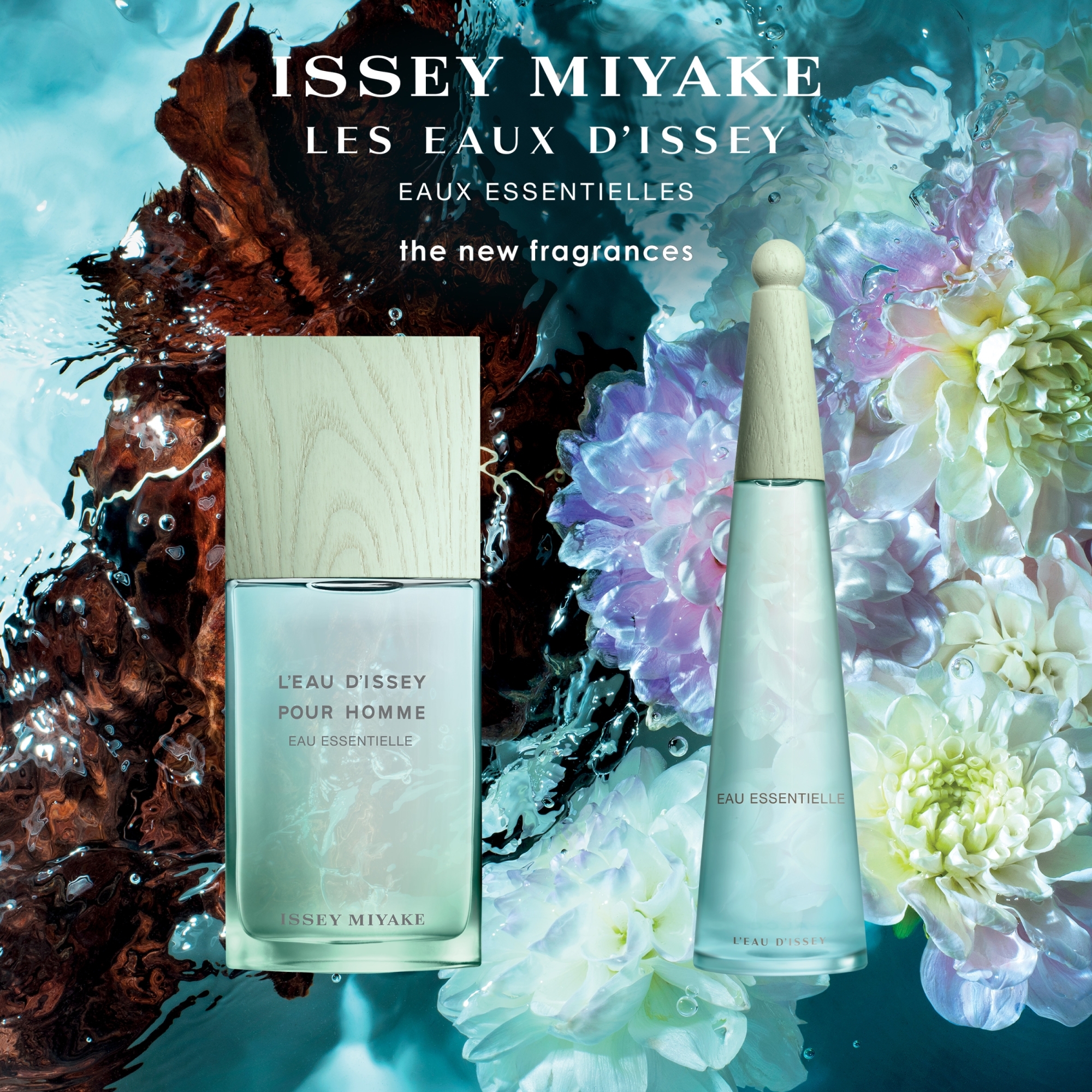 Issey Miyake vraća se esenciji vode # Novi mirisi Eaux Essentielles inspirirani čistoćom prirode