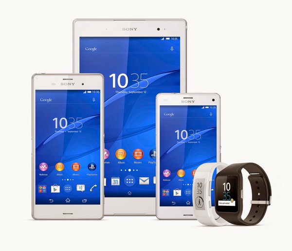 Xperia Z3 serija SmartWear