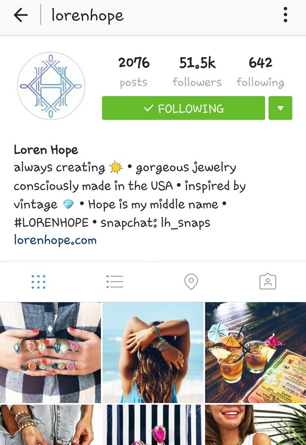 INSTA LIFE LOREN HOPE1