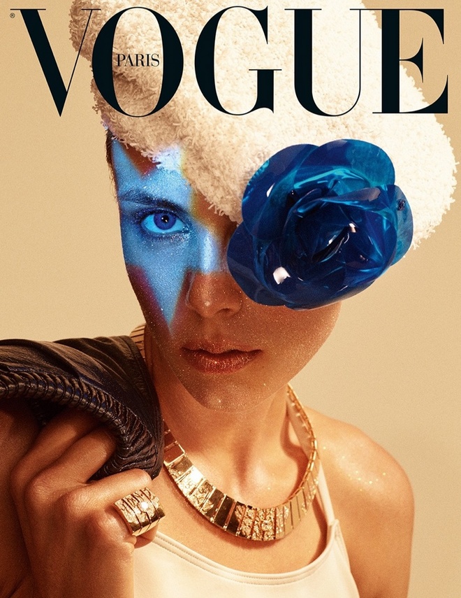 Vogue Paris Cover Models Jewelry12