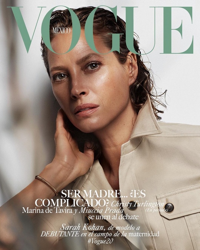 Christy Turlington Vogue Mexico May 2019 Covers01