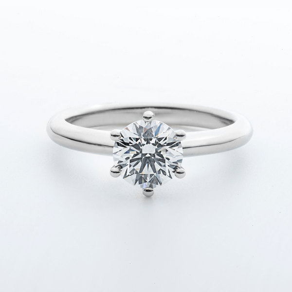 Nyx prsten platina s dijamantom