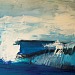 Jakopanec Jasmina Dio morskog dna dio neba kombinirana tehnika akril pastel kolaz 395x595cm 2024